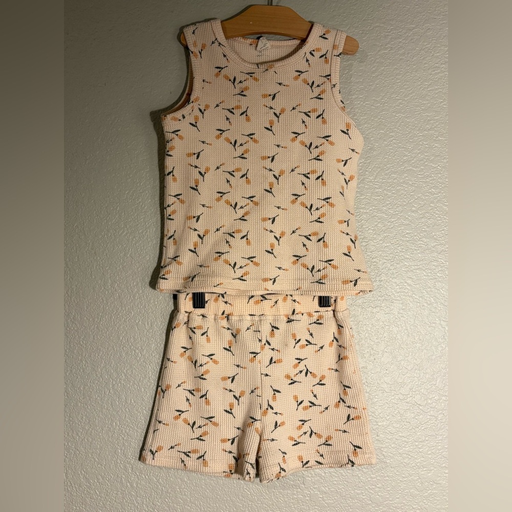 Alice & Ames Size 6 Waffle Lounge PJs
